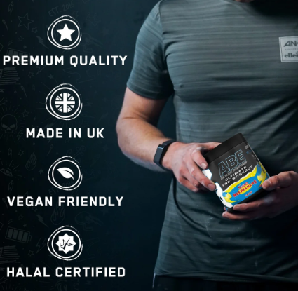 ABE All Black Everything - Extremely Potent Pre-Workout Powder 375 Gr.