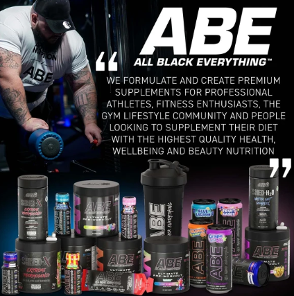 ABE All Black Everything - Extremely Potent Pre-Workout Powder 375 Gr.