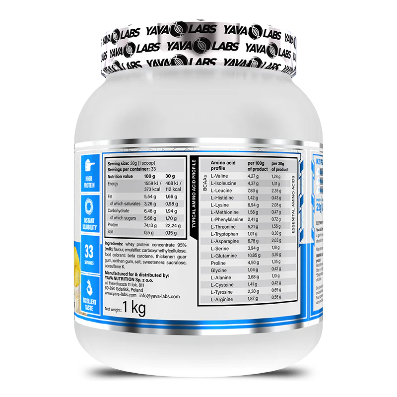 PROTEÍNA DE SUERO DE LECHE ELITE 1 KG