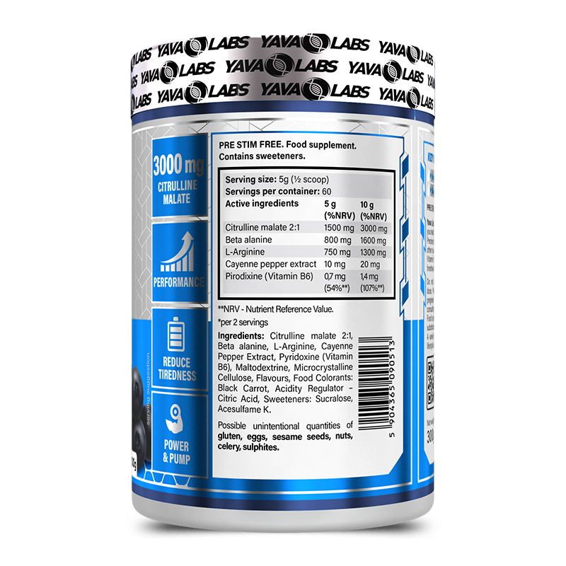 PRE-ENTRENO SIN ESTIMULANTE 300 g