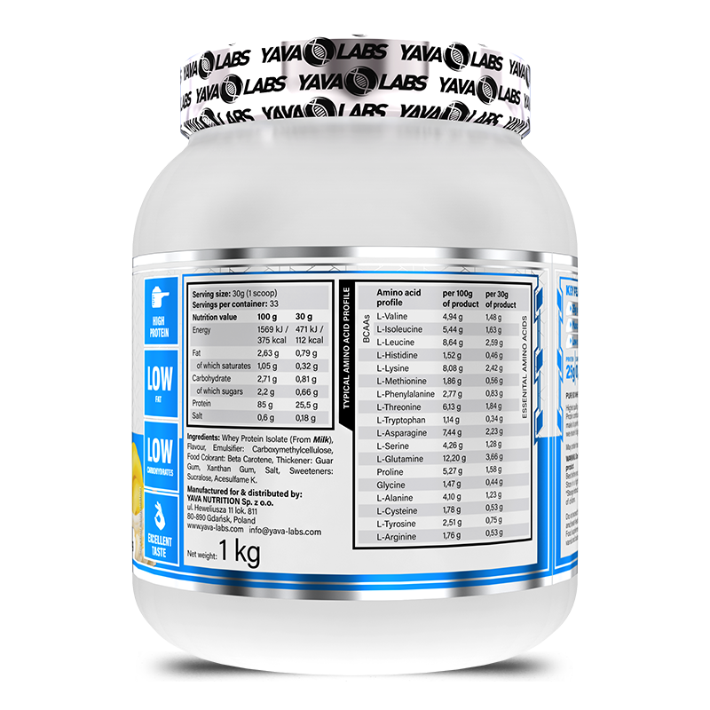 SUERO DE LECHE ISO PURO 1 KG